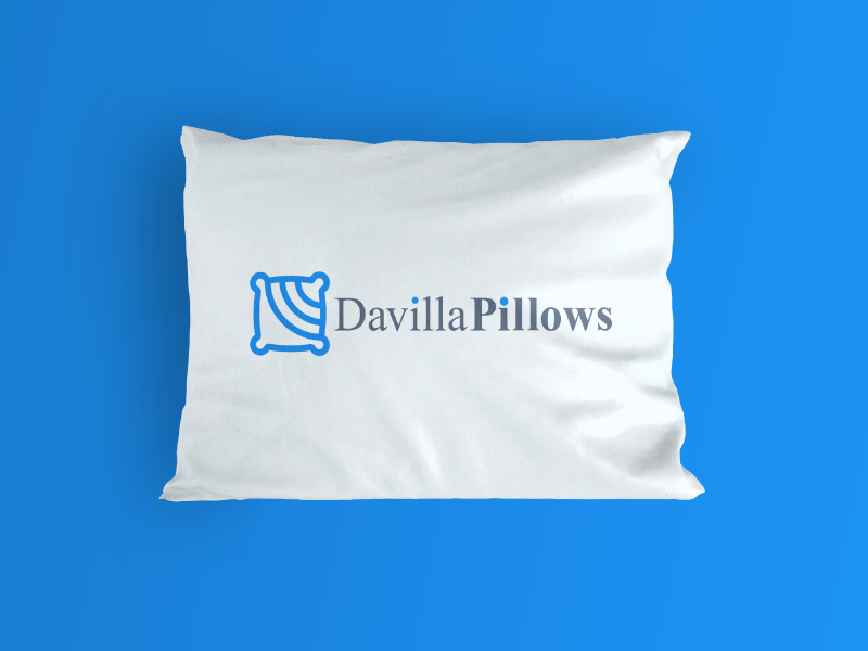 Davilla Pillows logo design
