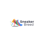 Sneaker Breed shoe colorful logo design