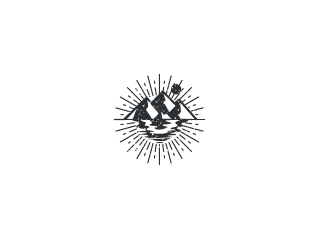 Mountain & River logo design