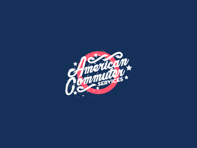 American commuter services logo design