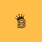 Crown B Logo design