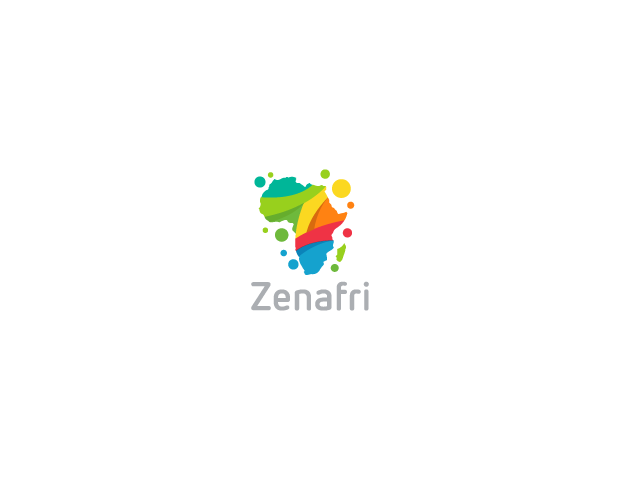 colorful Africa logo design