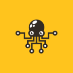 tech octopus logo design