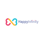 Infinity sign logo design colorful