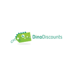 dinosaur logo green label