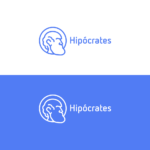 Hipocrates minimalistic logo design