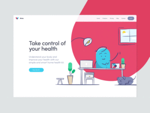 heath care web design