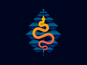 Public enemy orange snake logo