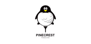 pinecrest penguin golf ball logo design inspiration