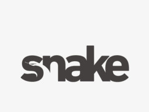 snake minimal logo