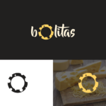 cheese logo design bolitas